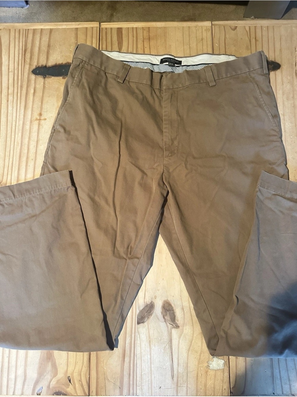 Banana Republic Tan Chino Pants